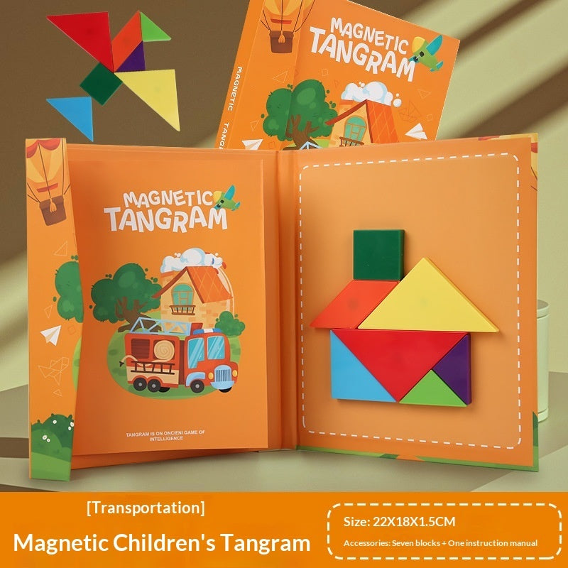 Childrens ABS Tangram Building Blocks Educational Puzzle Toy For Babies Perfect For Early Learning And Fun