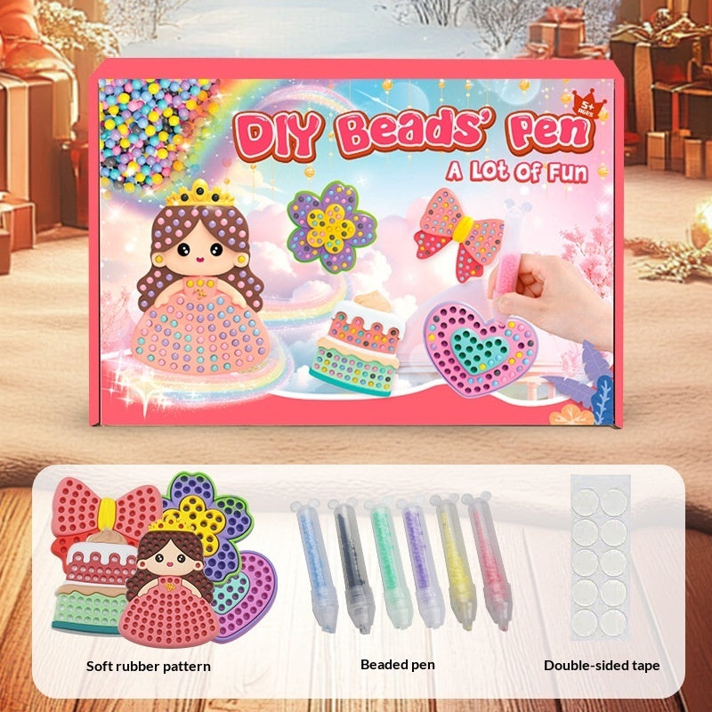 New Kids' DIY Handmade Beaded Mosaic Art