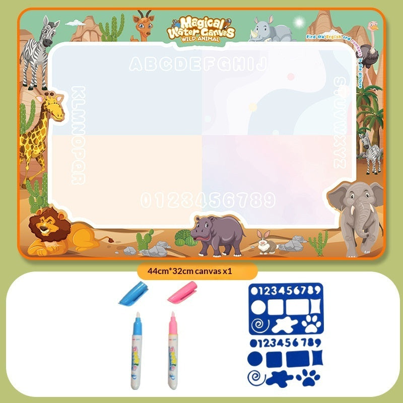 Water Canvas Large Reusable Drawing Mat For Kids