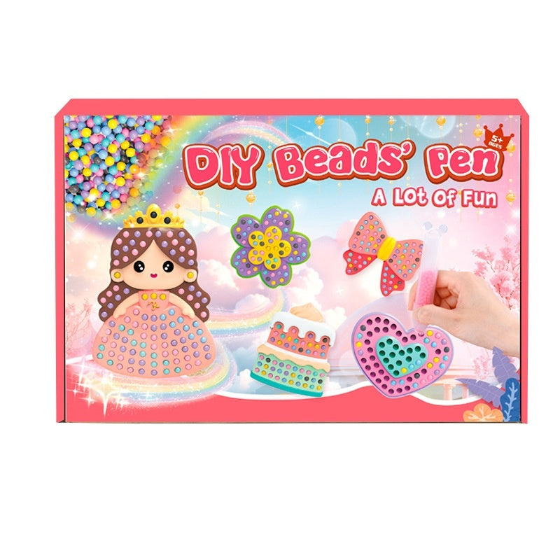 New Kids' DIY Handmade Beaded Mosaic Art