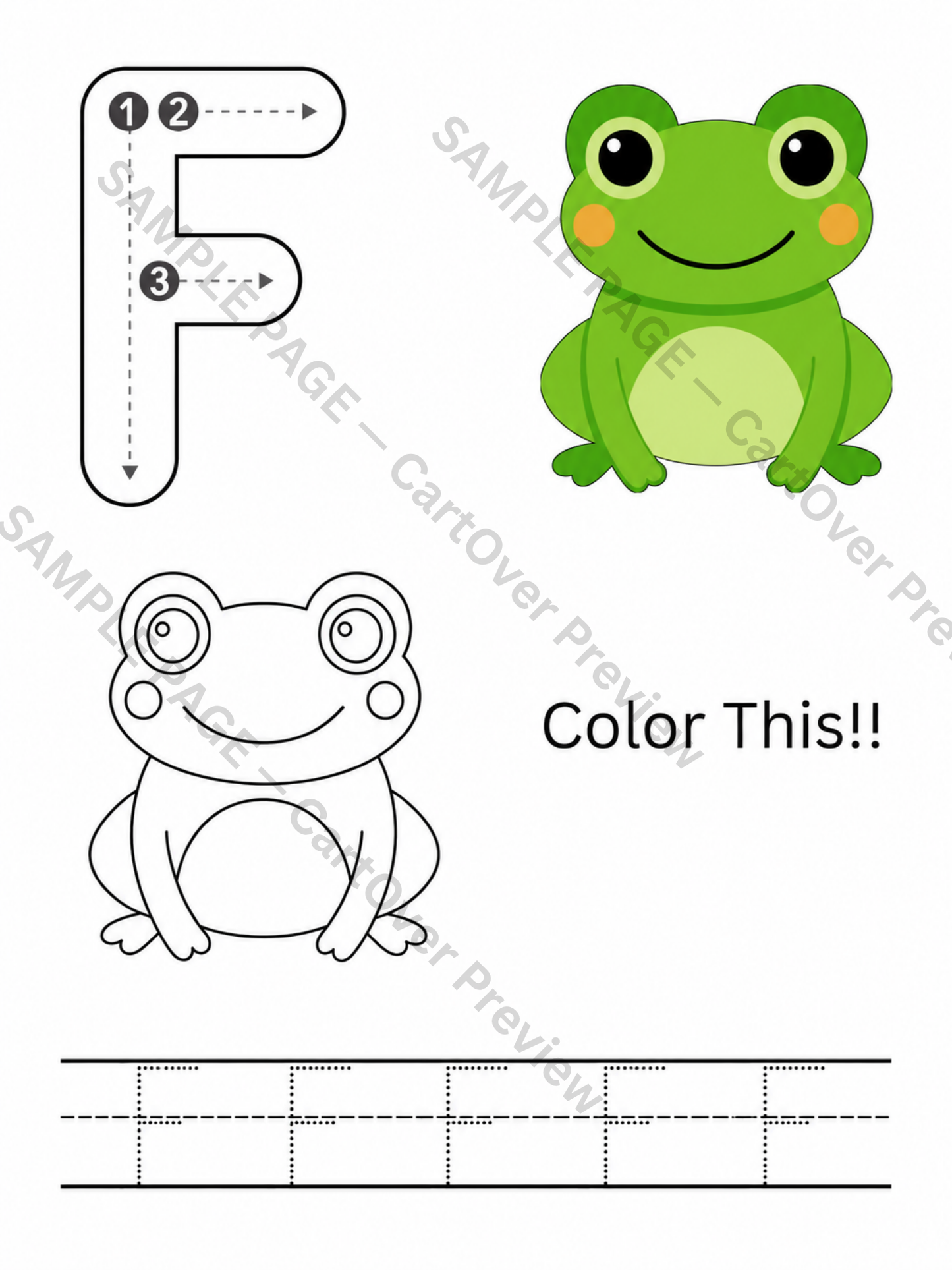 My ABC Tracing Book for Kids Ages 3+ | Printable Alphabet Writing & Coloring Workbook