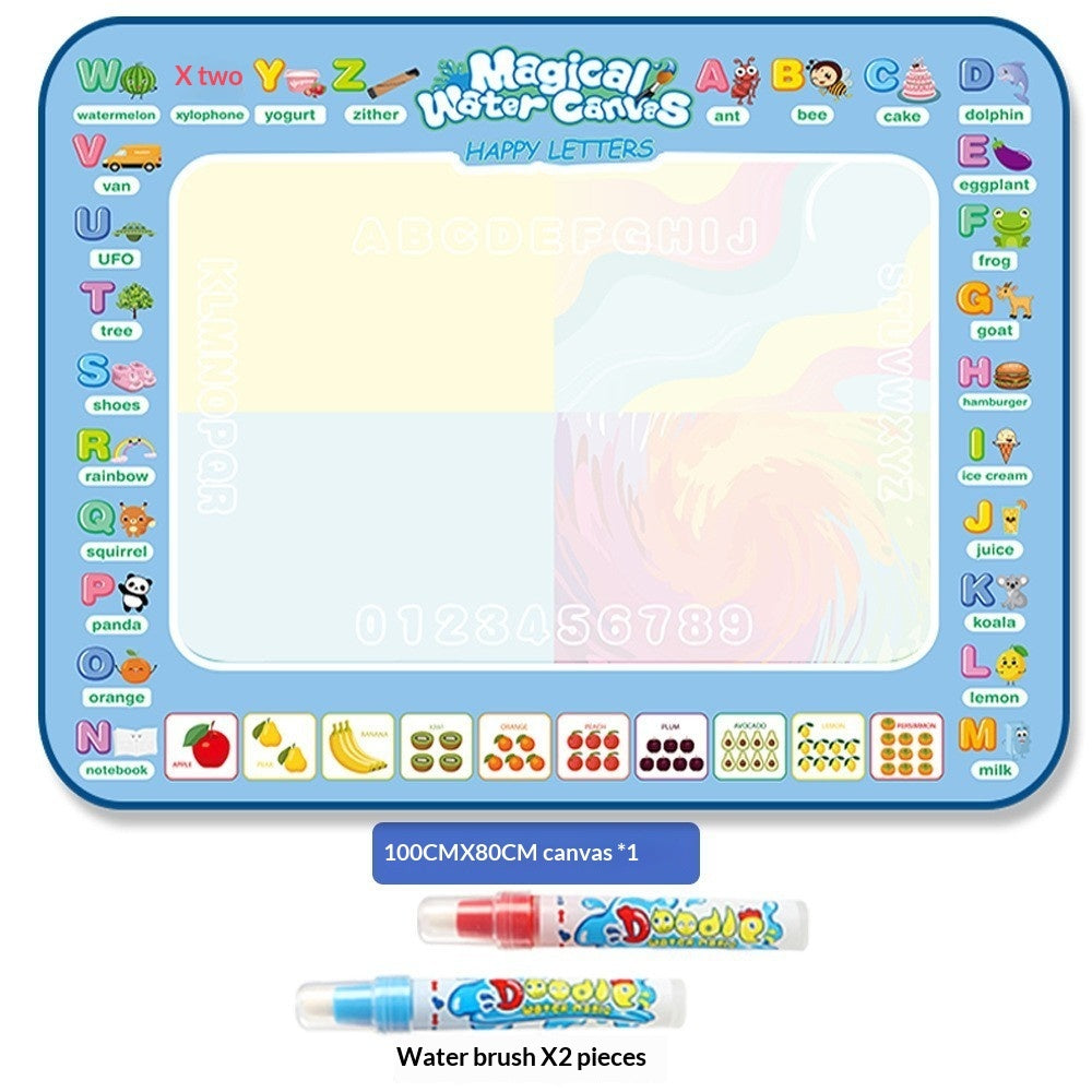 Water Canvas Large Reusable Drawing Mat For Kids