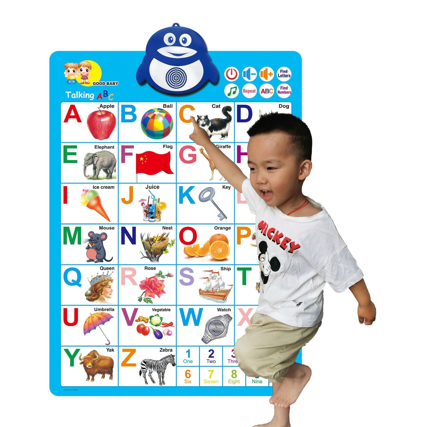 English Voice Early Education Voice Exit Wall Chart
