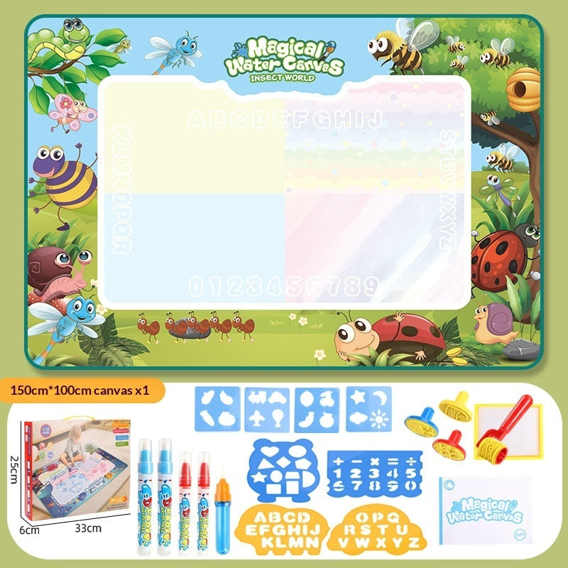 Water Canvas Large Reusable Drawing Mat For Kids
