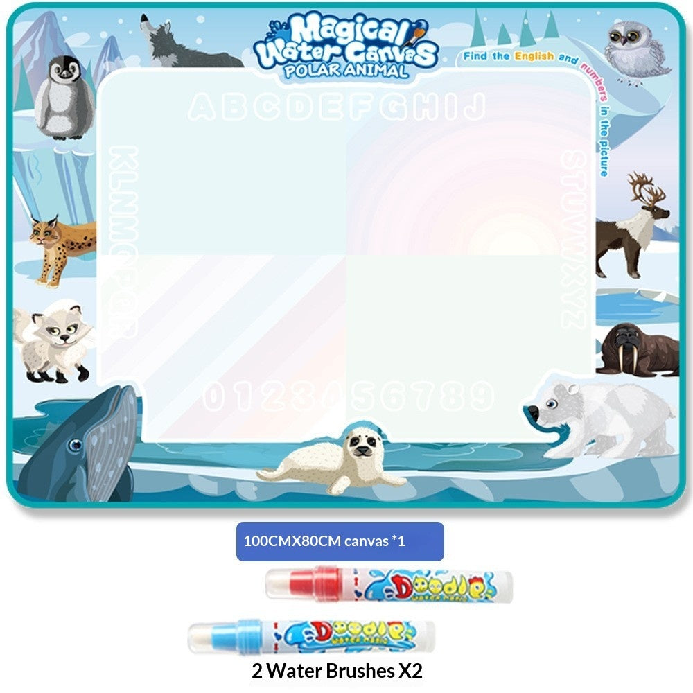 Water Canvas Large Reusable Drawing Mat For Kids