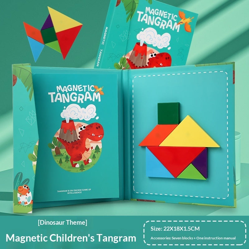 Childrens ABS Tangram Building Blocks Educational Puzzle Toy For Babies Perfect For Early Learning And Fun