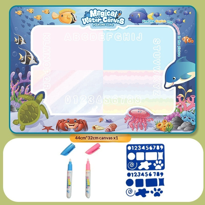 Water Canvas Large Reusable Drawing Mat For Kids