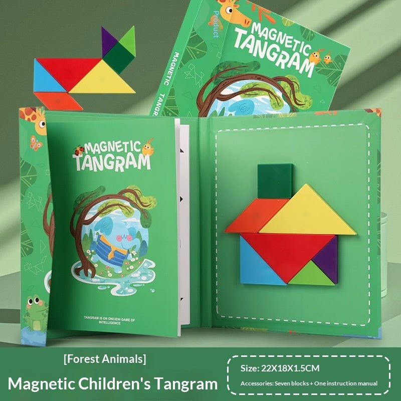 Childrens ABS Tangram Building Blocks Educational Puzzle Toy For Babies Perfect For Early Learning And Fun