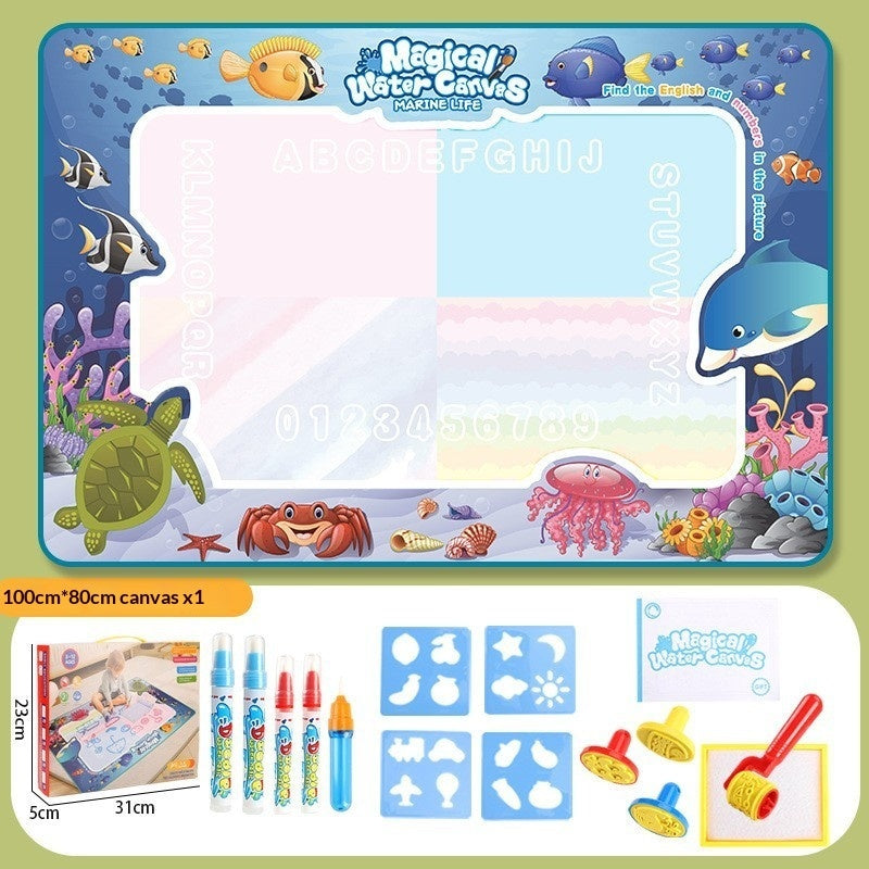 Water Canvas Large Reusable Drawing Mat For Kids
