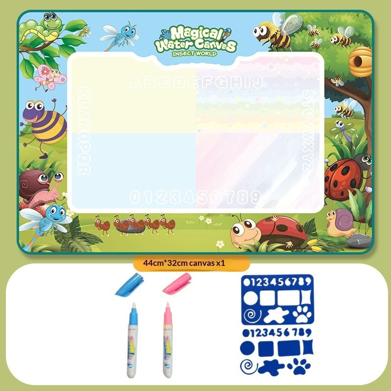 Water Canvas Large Reusable Drawing Mat For Kids