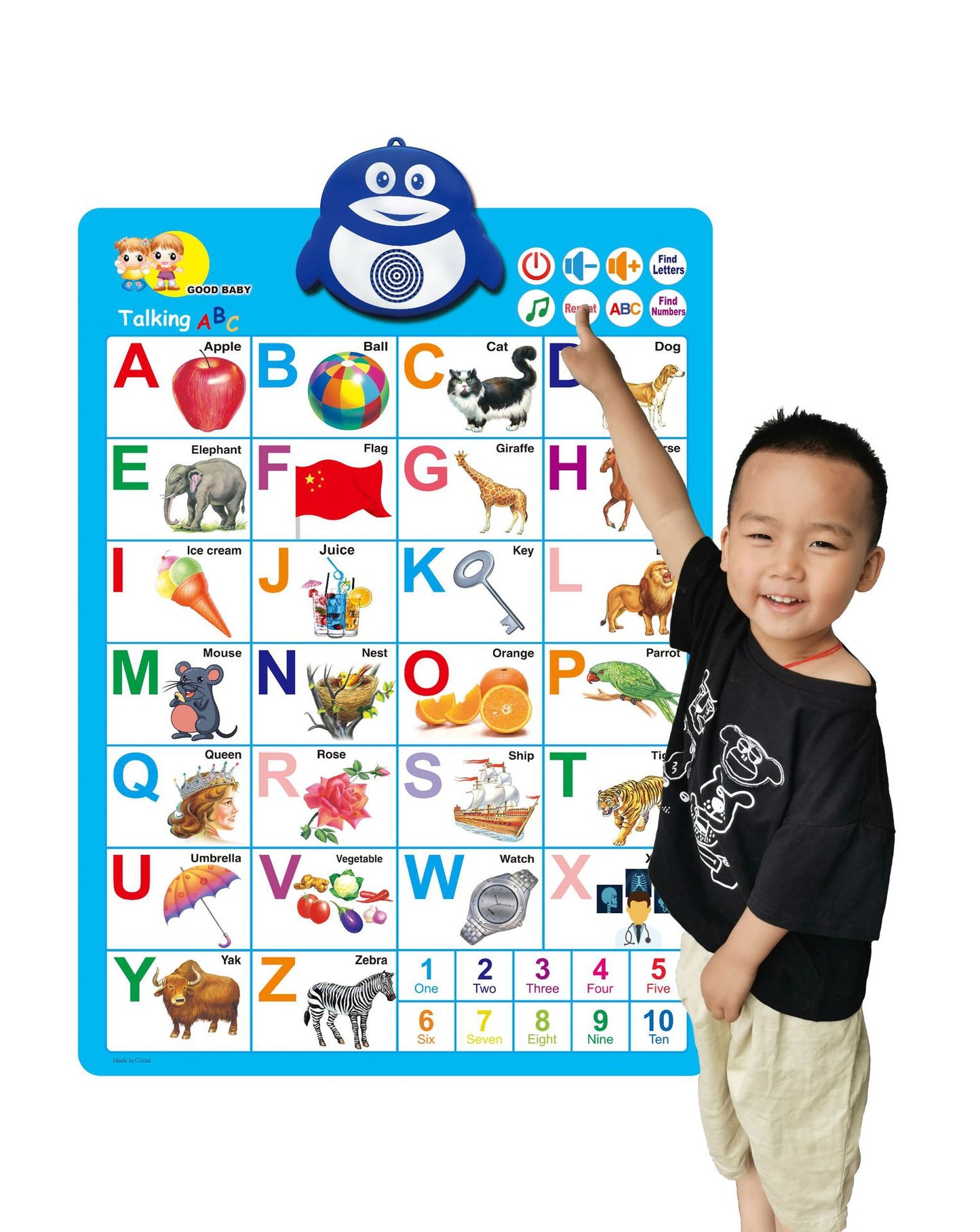 English Voice Early Education Voice Exit Wall Chart