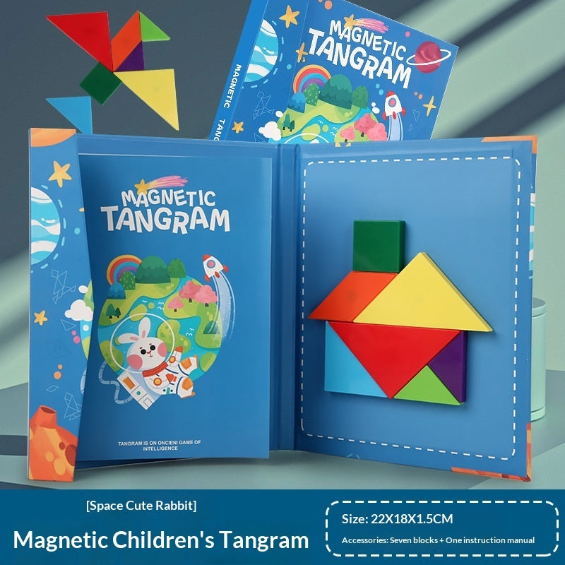 Childrens ABS Tangram Building Blocks Educational Puzzle Toy For Babies Perfect For Early Learning And Fun