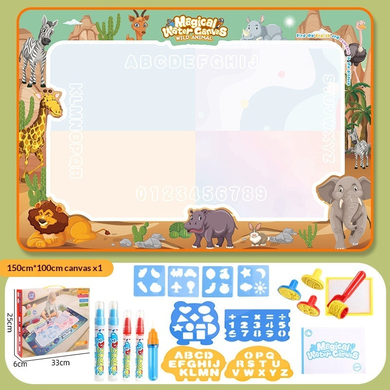 Water Canvas Large Reusable Drawing Mat For Kids