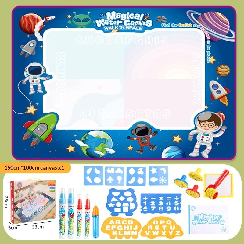 Water Canvas Large Reusable Drawing Mat For Kids