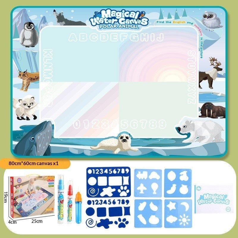Water Canvas Large Reusable Drawing Mat For Kids
